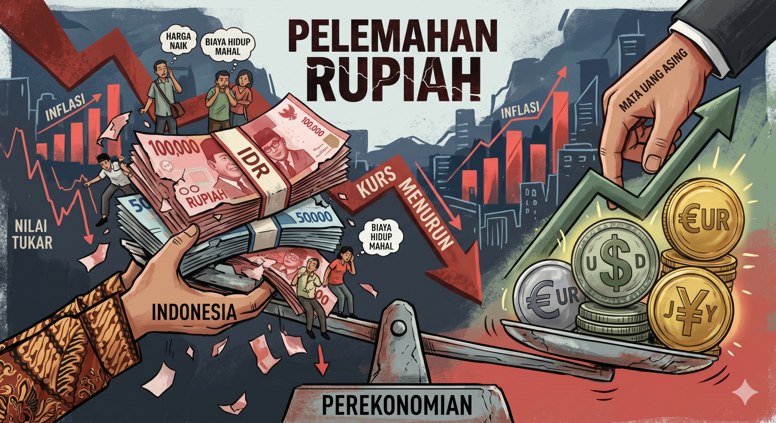 Rupiah Tembus Rp18.000 per Dolar AS, Dosen UMY: Pemerintah Harus Tenangkan Publik