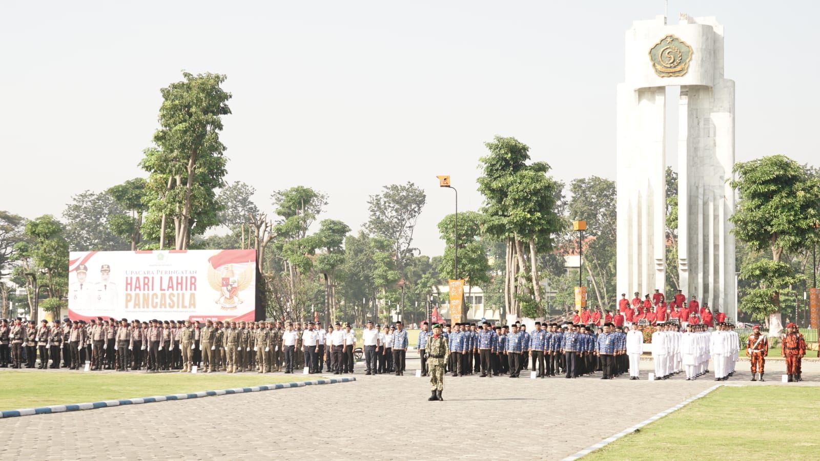 Upacara Peringatan Hari Lahir Pancasila, Bupati Subandi Ajak Masyarakat Rawat Persatuan