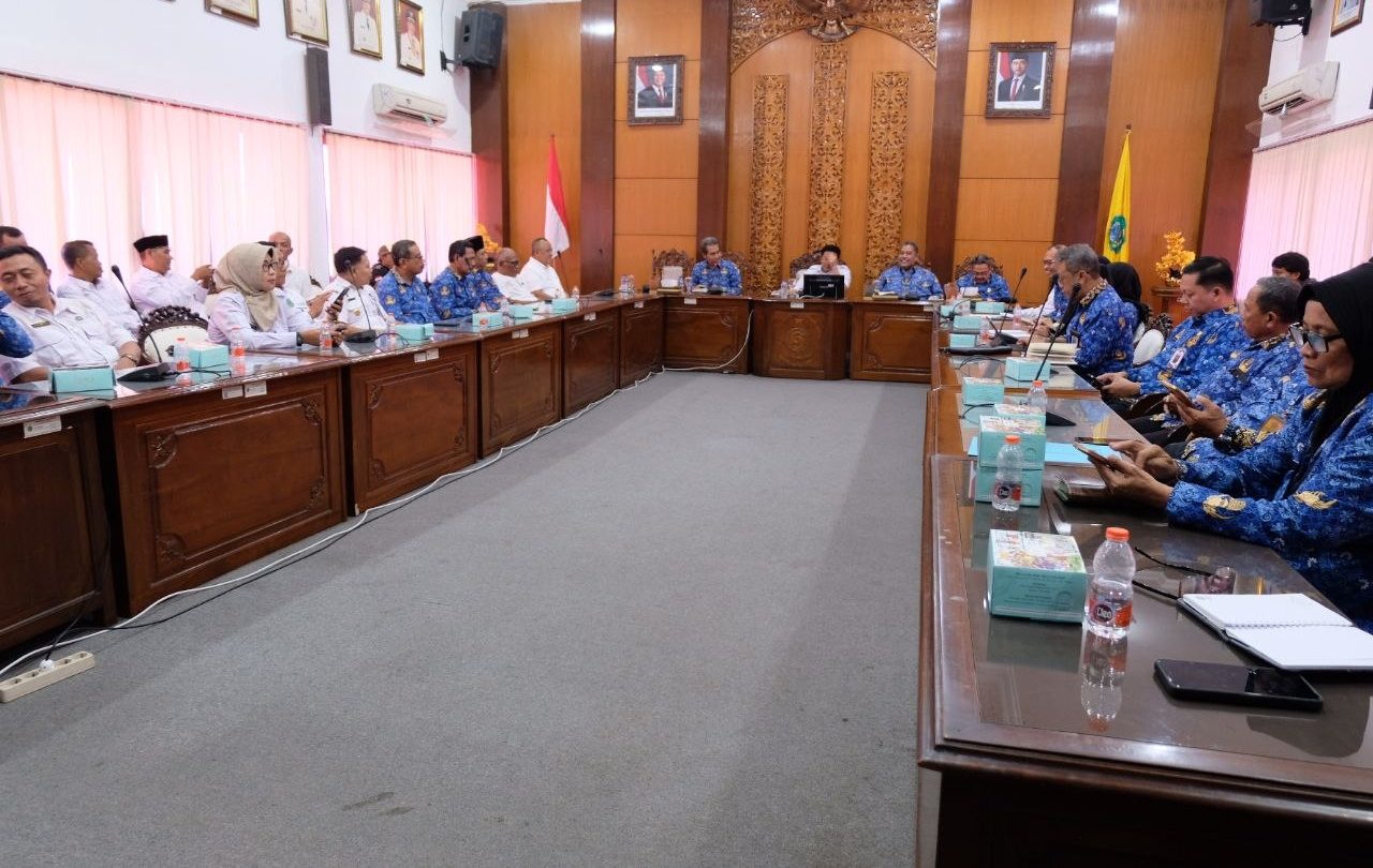 Konsolidasikan Kades dan BPD, Bupati Subandi Perkuat Kawasan Desa Mandiri Pangan