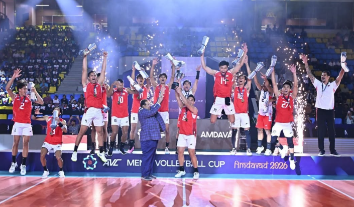 Timnas Voli Indonesia Juara AVC Men’s Volleyball Cup 2026, Pelatih: Ini Sejarah Baru