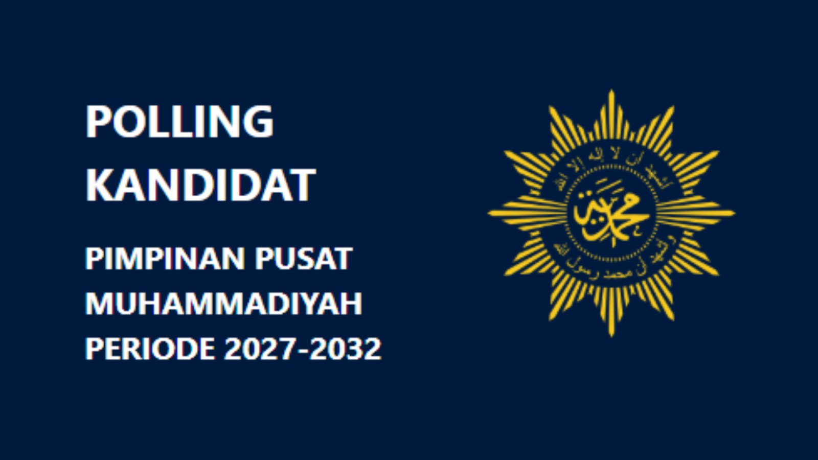 Hasil Sementara Polling Kandidat PP Muhammadiyah 2027-2032, Busyro Muqoddas Tempati Posisi Teratas