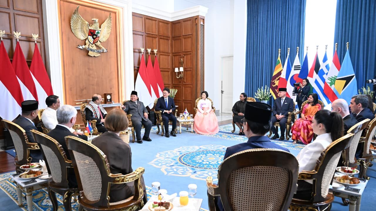 Presiden Prabowo Terima Surat Kepercayaan dari Delapan Duta Besar Negara Sahabat