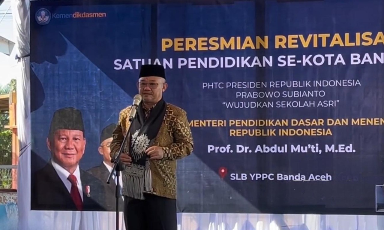 Kemendikdasmen Kebut Revitalisasi dan Rehabilitasi Ribuan Sekolah Terdampak Bencana di Aceh