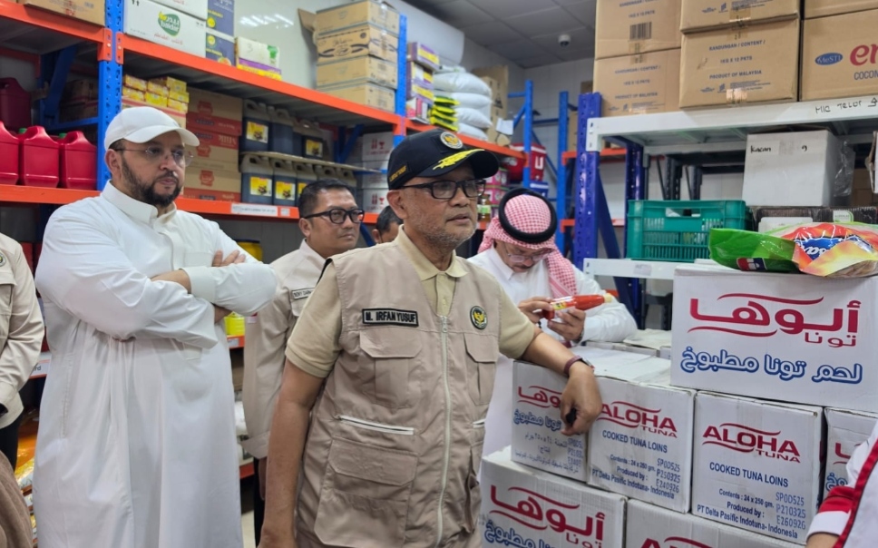 ​Menhaj Targetkan Produk Indonesia Kuasai Dapur Haji di Arab Saudi