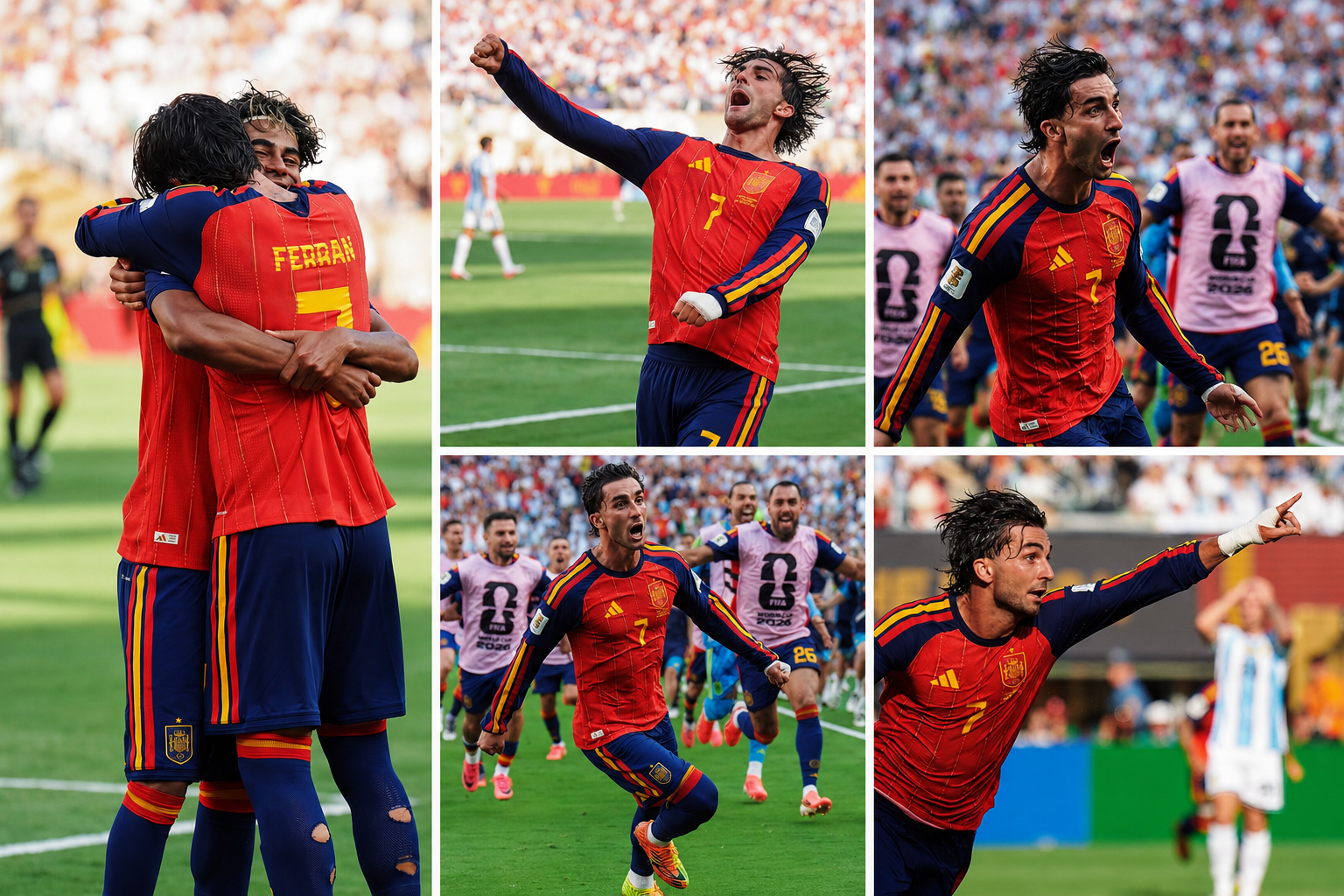 Gol Ferran Torres Antar Spanyol Juara Piala Dunia 2026, Taklukkan Argentina 1-0