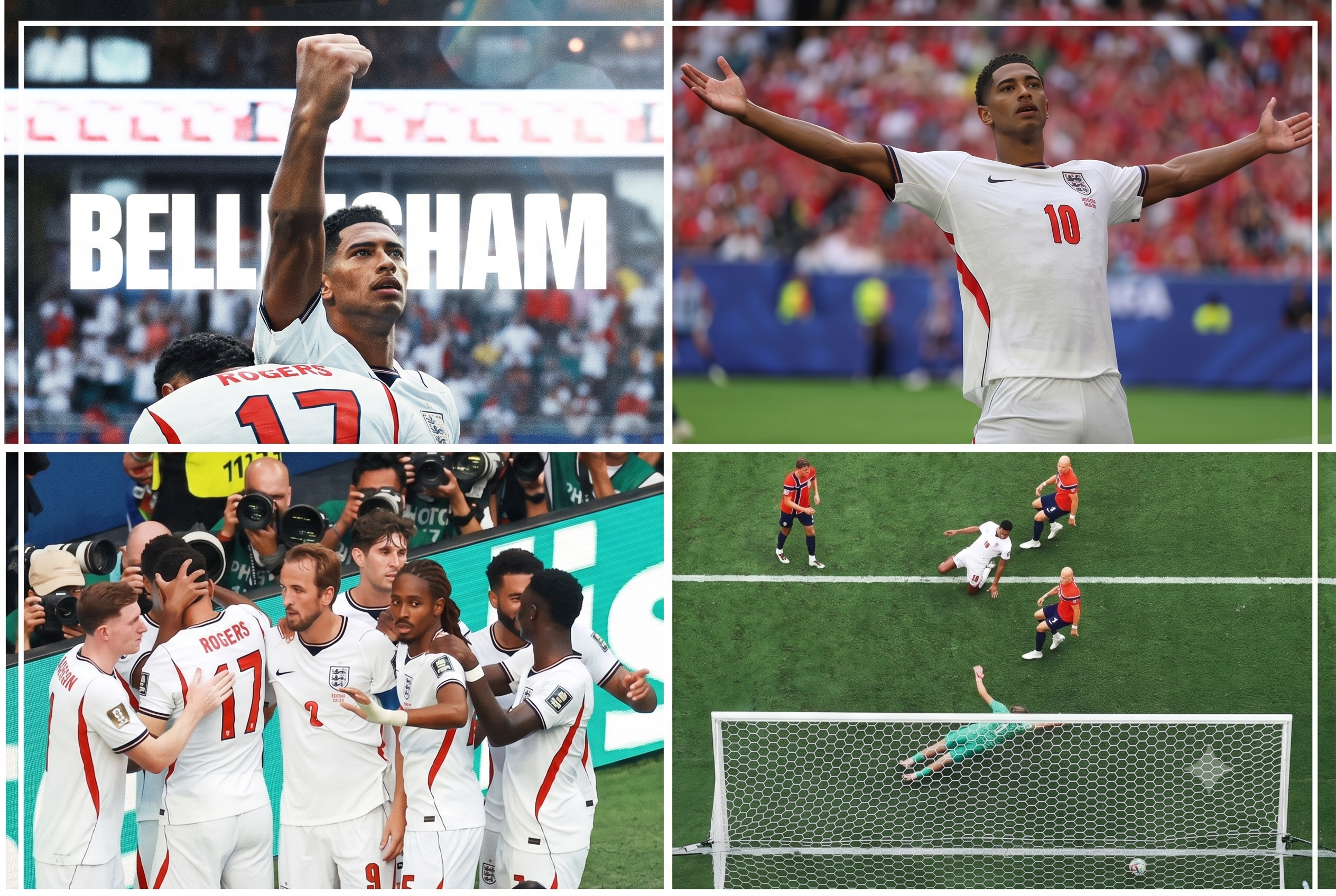 Jude Bellingham Borong Dua Gol, Inggris Singkirkan Norwegia dan Lolos ke Semifinal Piala Dunia 2026