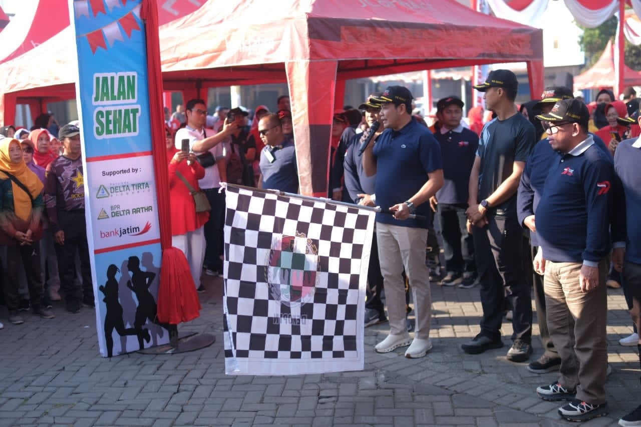 Harkopnas ke-79 di Sidoarjo Dimeriahkan Jalan Sehat dan Bazar, Bupati: Koperasi Pilar Penting Perekonomian