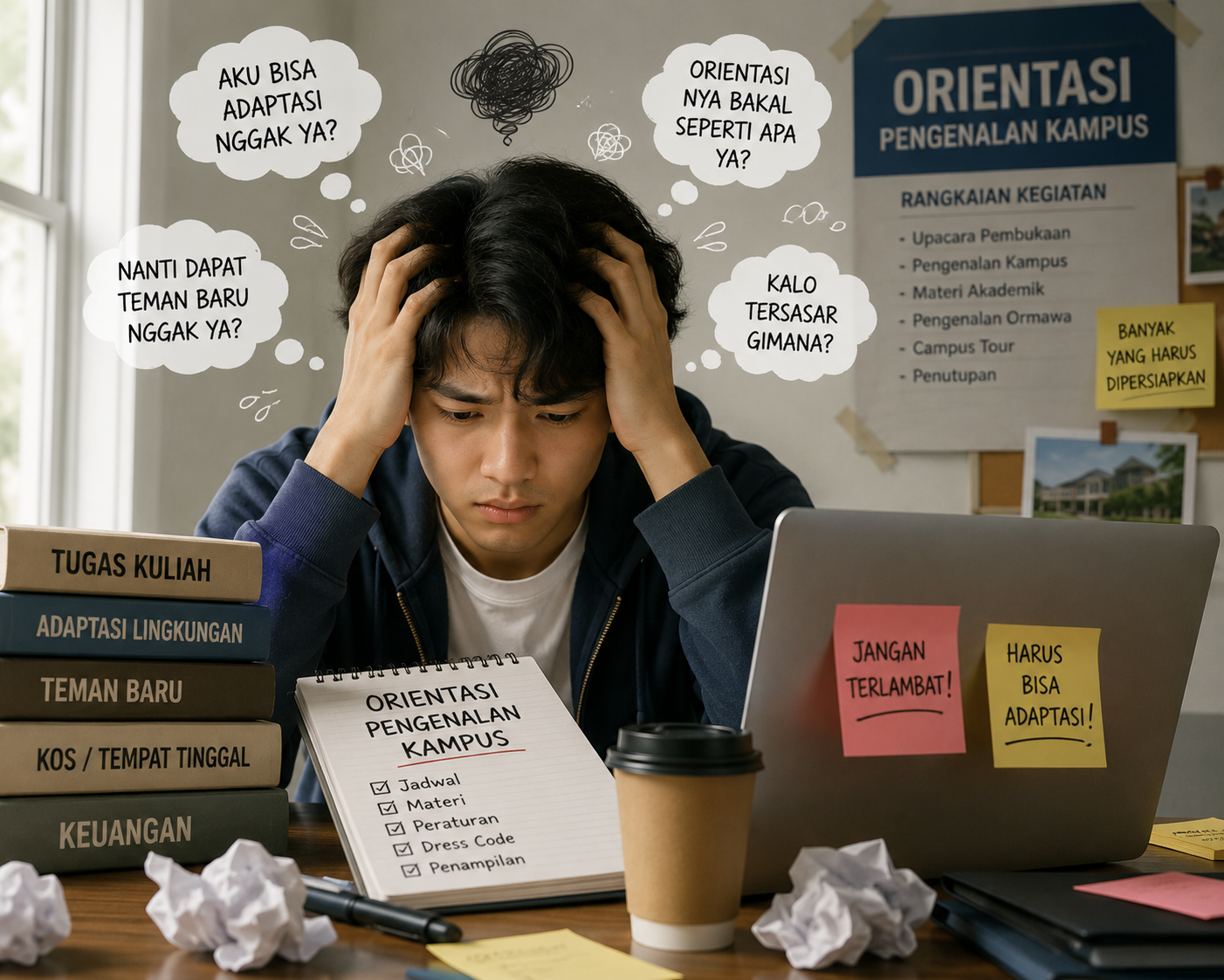 Mahasiswa Baru Wajib Tahu, Ini Cara Mengatasi Tekanan Psikologis Saat Awal Kuliah