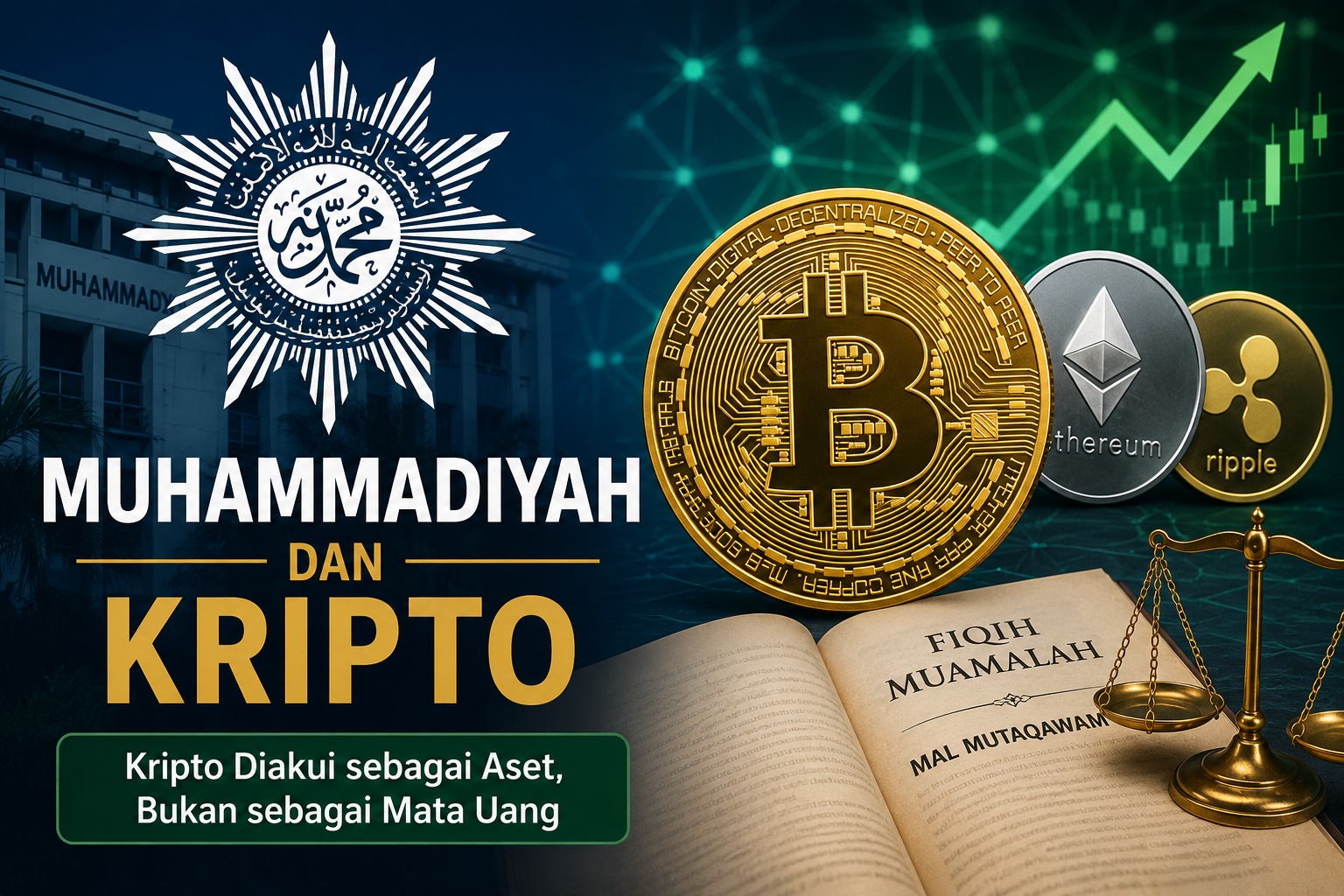 Muhammadiyah: Kripto Bukan Mata Uang!