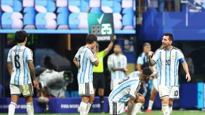 Para pemain Timnas Argentina berlaga di Piala Dunia 2026. (Foto: tangkapan layar)