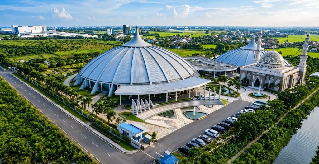 Penampakan Megahnya Venue Muktamar Muhammadiyah Berkapasitas 20 Ribu Orang
