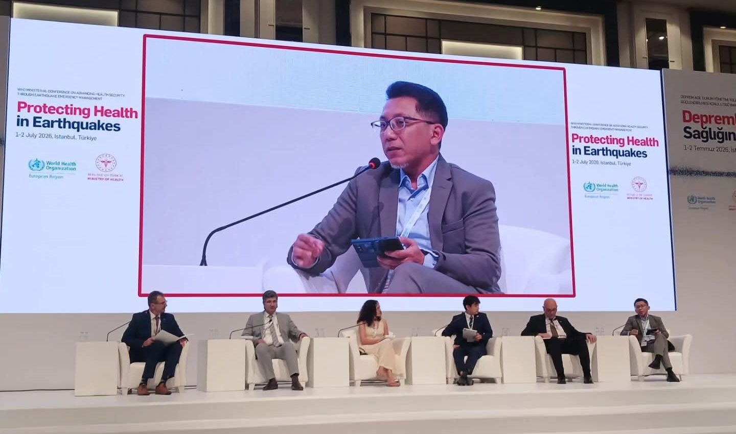 dr. Corona Rintawan Jadi Panelis Konferensi WHO Bahas Ketahanan Sistem Kesehatan Hadapi Gempa