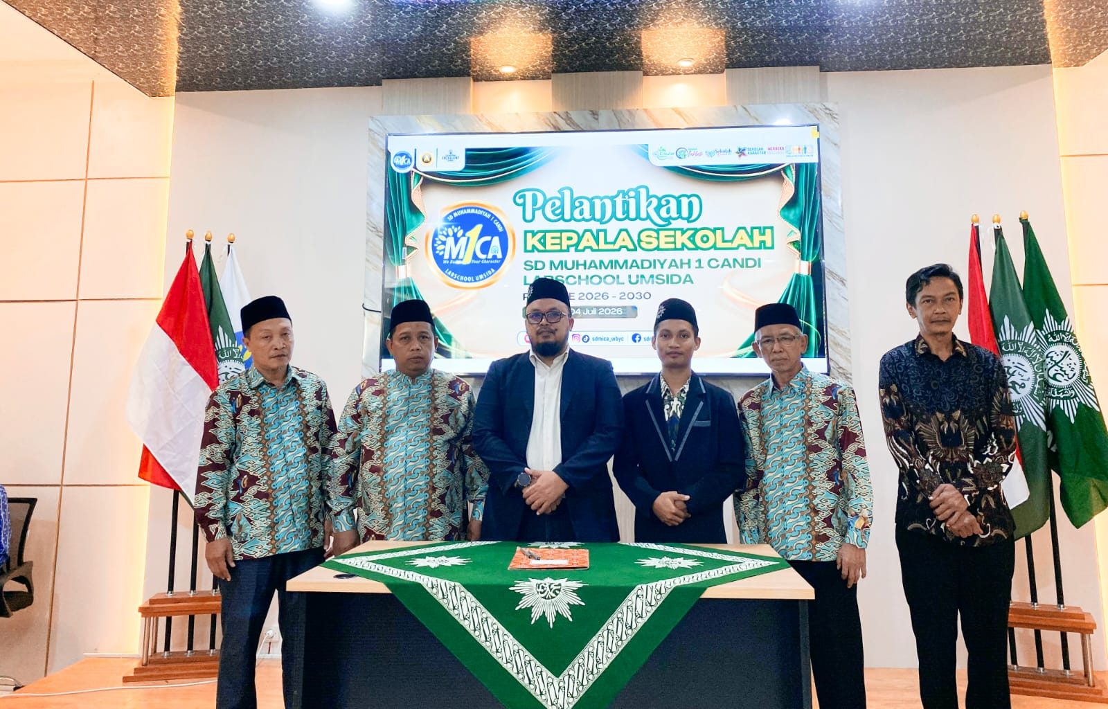 Estafet Kepemimpinan SD M1CA, Rizqi Hidayat Resmi Jabat Kepala Sekolah Periode 2026–2030