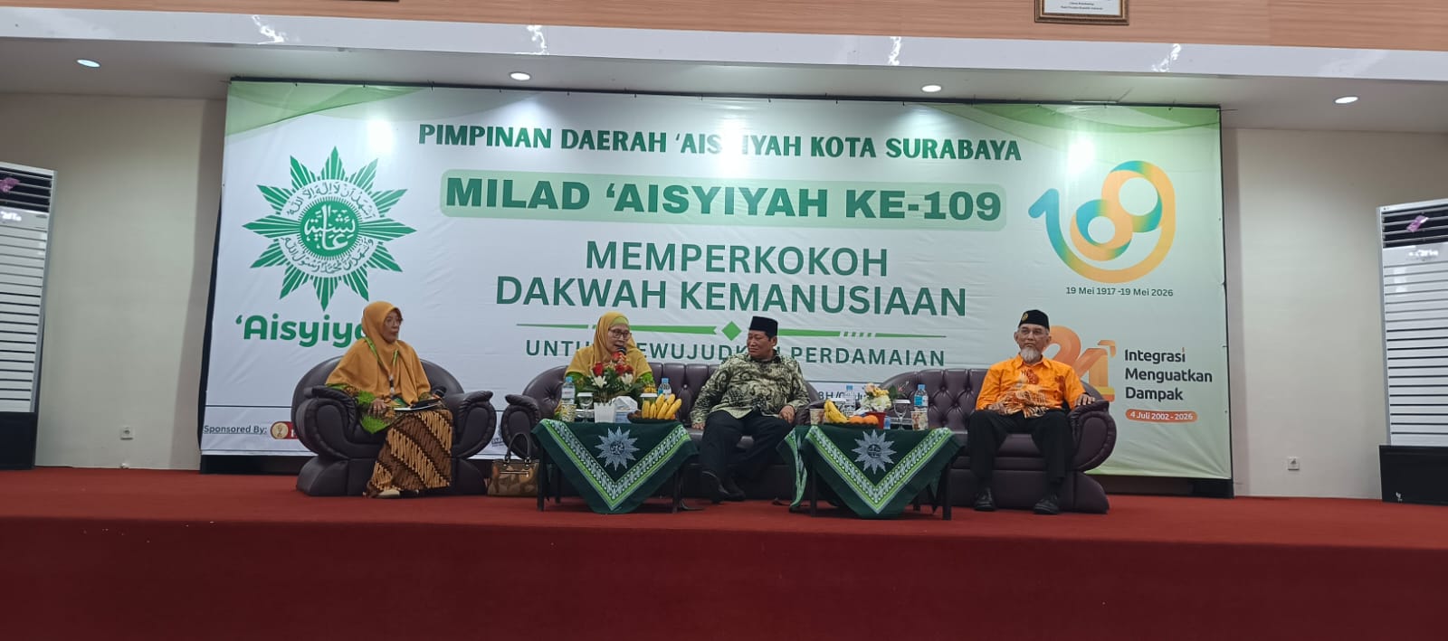 Semarak Milad ke-109 ‘Aisyiyah Surabaya, Padukan Aksi Sosial dan Talkshow Dakwah Kemanusiaan