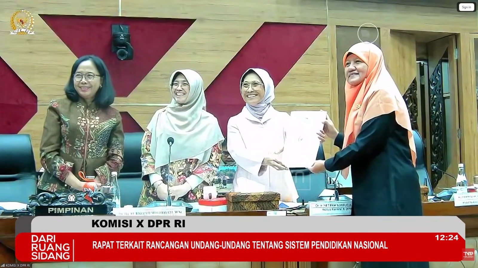 Komisi X DPR Sepakati Pembahasan RUU Sisdiknas Masuk Tahap Harmonisasi di Baleg