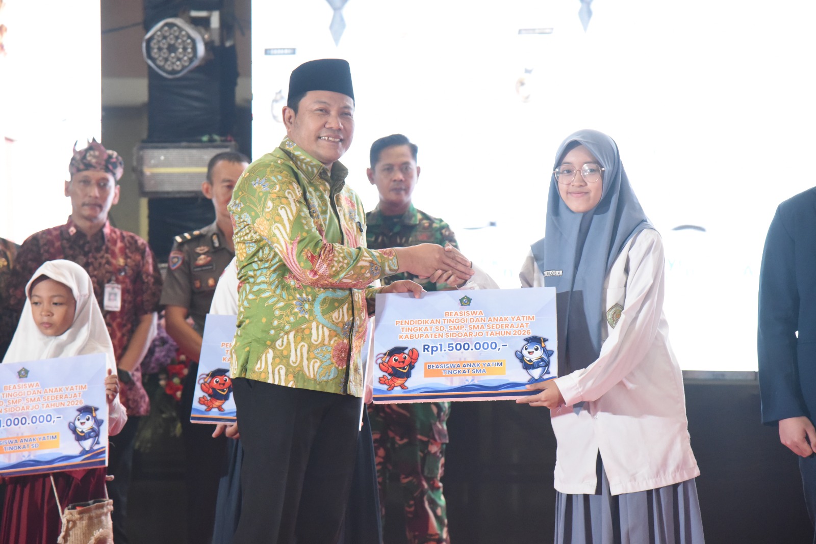 Bupati Subandi Luncurkan Program Beasiswa Pendidikan Sidoarjo Tahun 2026, Sasar 4.000 Penerima