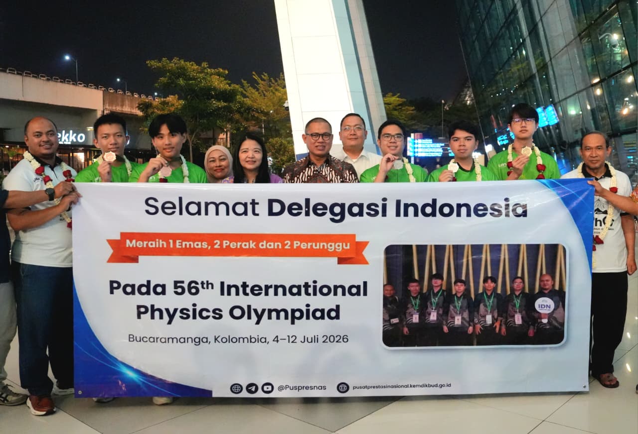 Tim Olimpiade Fisika Internasional Raih 5 Medali, Kemendikdasmen Siapkan Dukungan hingga Perguruan Tinggi