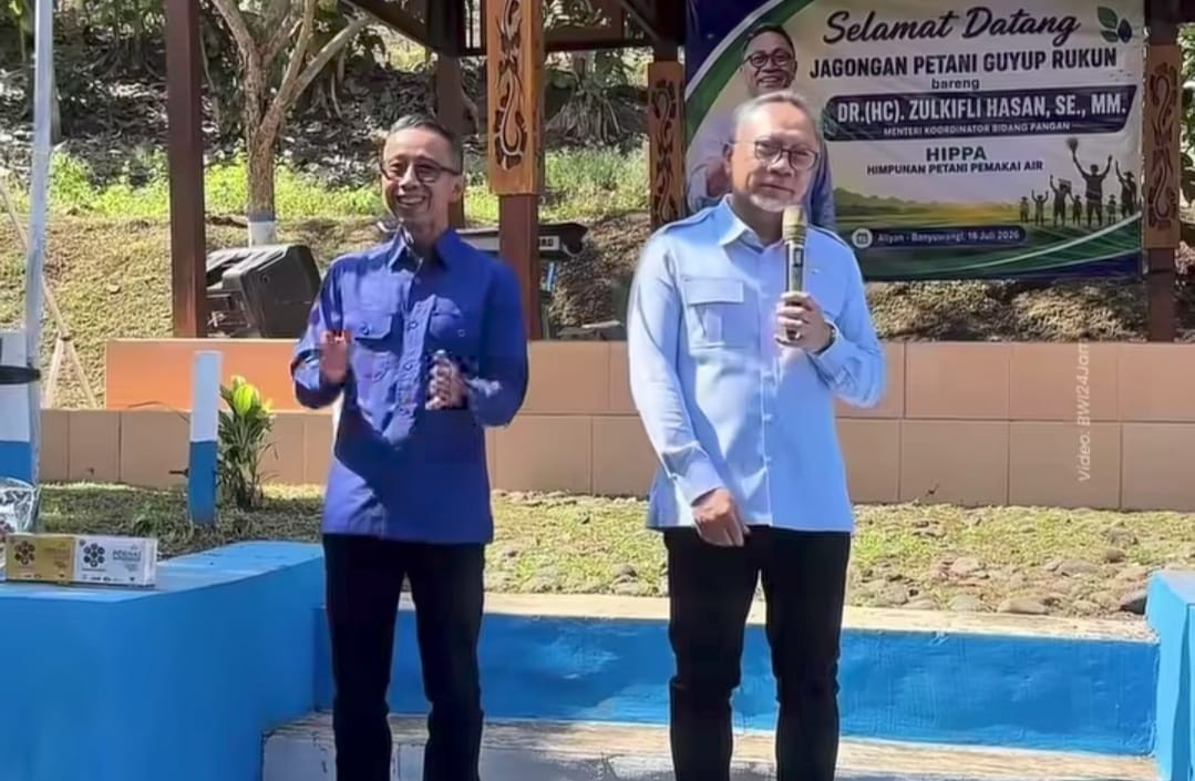 Zulkifli Hasan Temui Ratusan Petani di Banyuwangi, Serap Aspirasi Irigasi dan Produksi Pangan