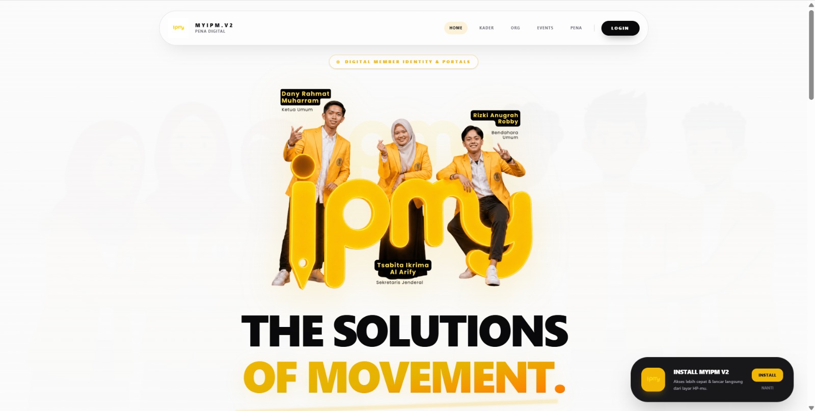Transformasi Digital Organisasi, My IPM V2 Kini Integrasikan Berbagai Fitur bagi Kader