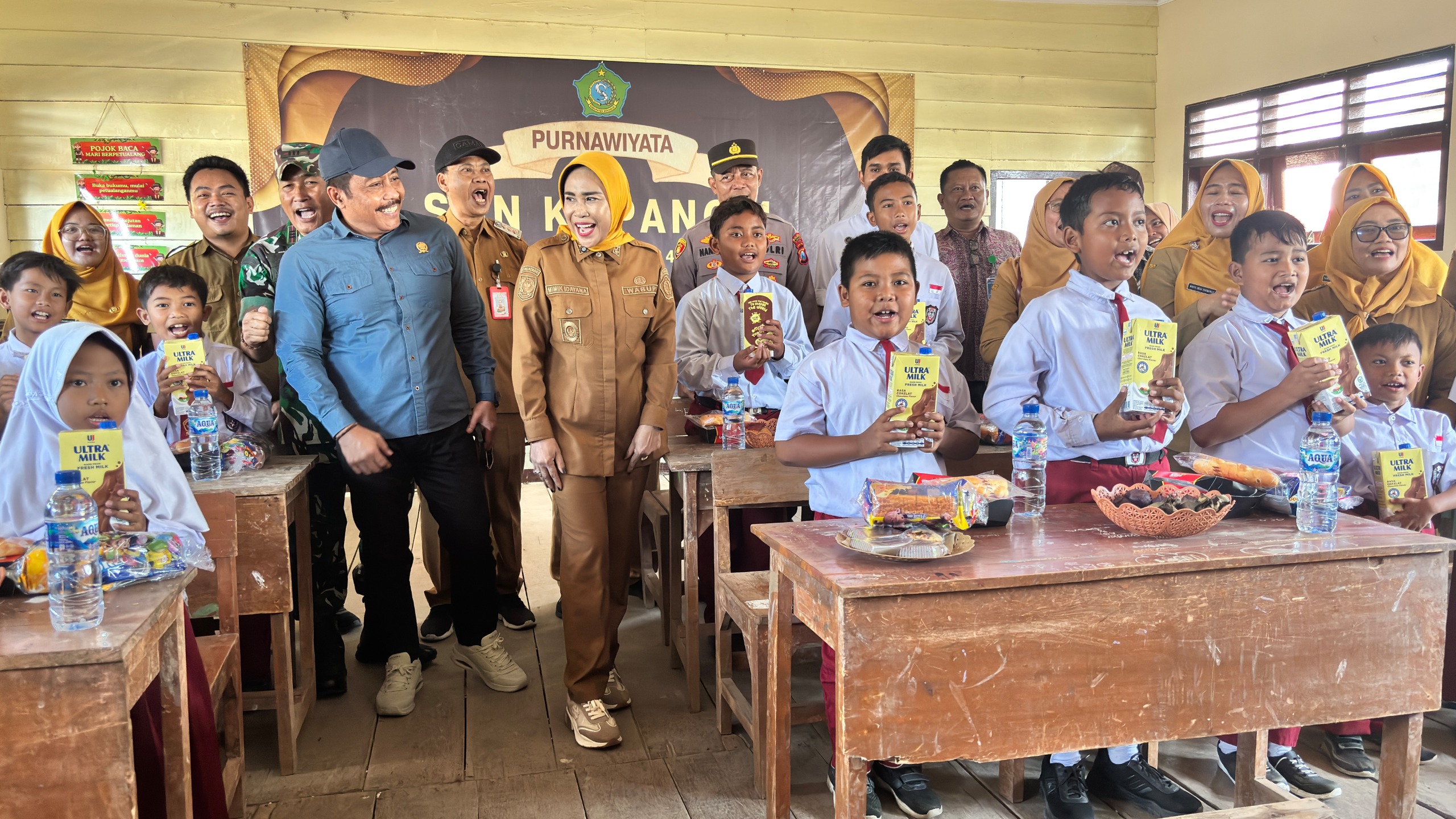 Wabup Sidoarjo Tinjau SD di Kecamatan Jabon, Pastikan Perbaikan Sekolah dan Pelaksanaan MBG