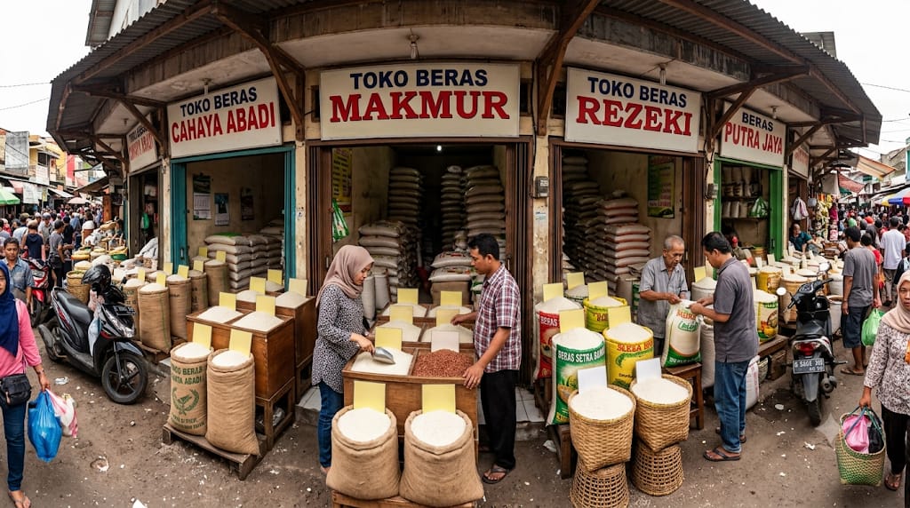 ​Surplus tapi Melilit, Harga Beras Juni 2026 Meroket di Seluruh Rantai Distribusi