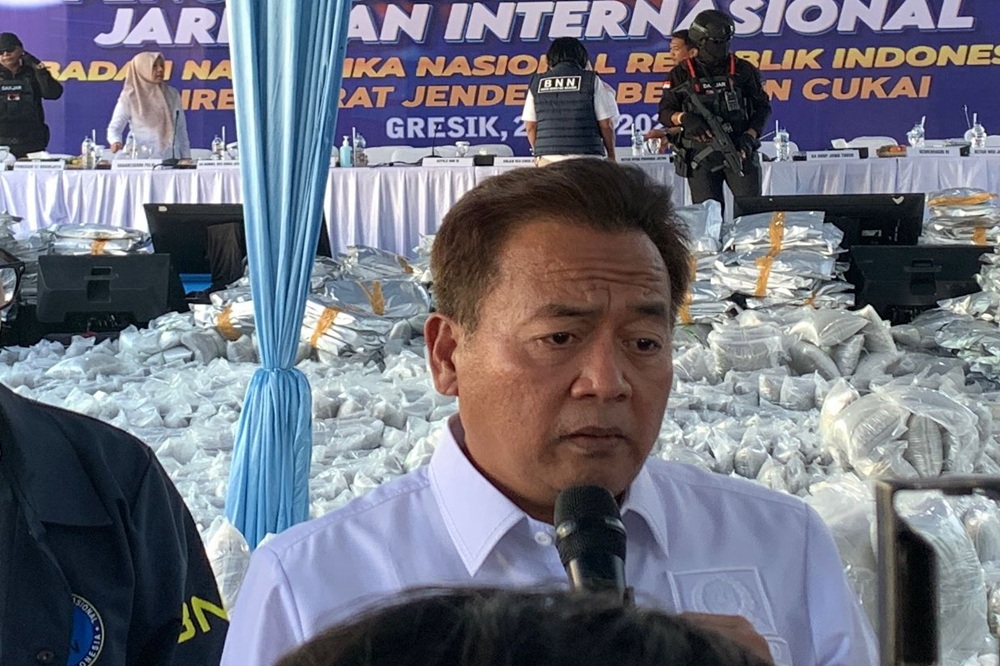 BNN Bongkar Narkotika 3,37 Ton di Gresik, Budiono DPRD Jatim: Implementasi Regulasi Harus Diperkuat