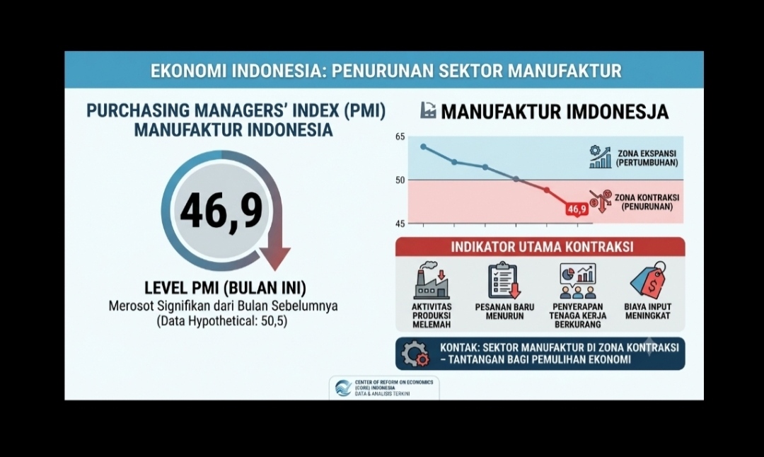 ​Ekonomi Indonesia Memburuk Akibat Perlambatan Nyata di Berbagai Sektor