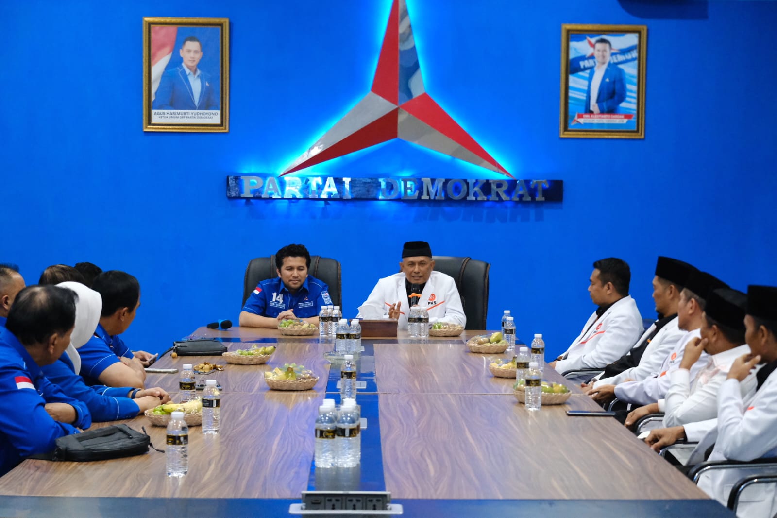 DPW PKS Jatim Kunjungi Demokrat Memperkenalkan Filosofi 3T, Apa Itu?