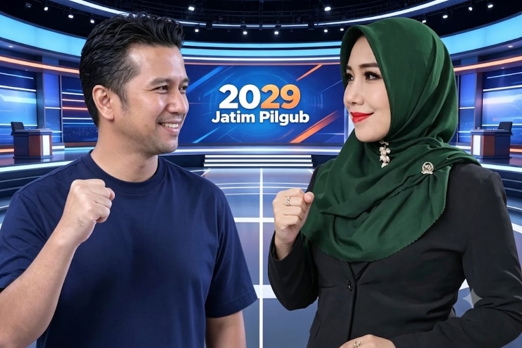 Pemilih Muda Jatim Tinggalkan Figur Lama, Ning Lia Jadi Penantang Terkuat Emil Dardak di Survei ARCI