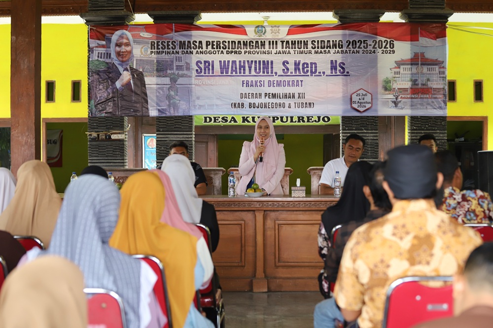 Reses Wakil Ketua DPRD Jatim Sri Wahyuni di Bojonegoro dan Tuban, Warga Banyak Sambat Infrastruktur hingga Pertanian