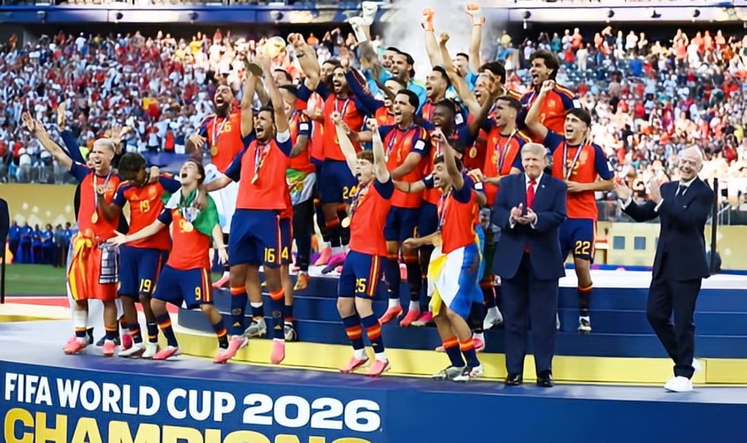 Trump Disoraki Penonton saat Naik Podium Juara Piala Dunia 2026