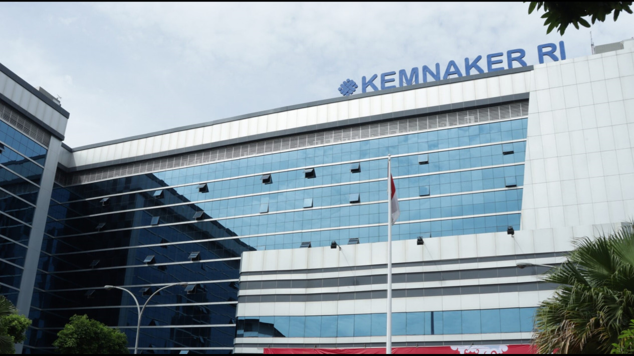 Gedung Kemnaker RI.