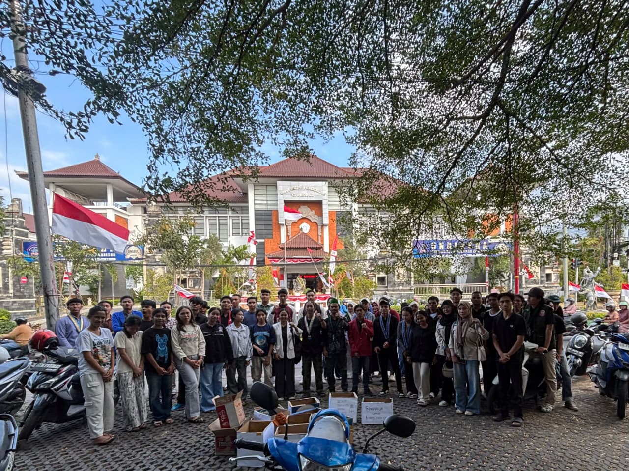 Mahasiswa Buleleng Galang Dana untuk Korban Gempa NTT, Donasi Terkumpul Rp10,8 Juta
