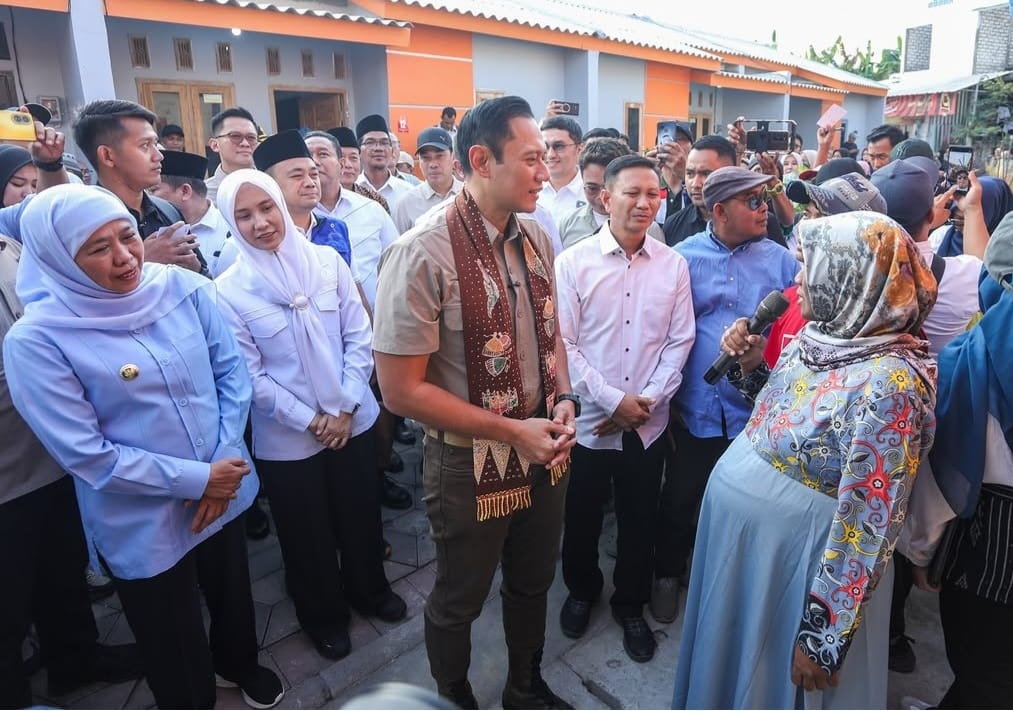 Wakil Ketua DPRD Jatim Sri Wahyuni Apresiasi AHY Resmikan 166 Rumah Layak Huni di Gresik