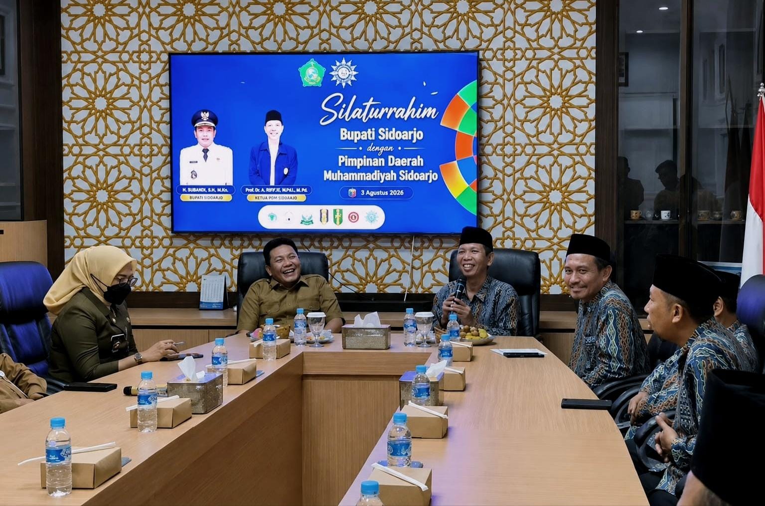 Bupati Subandi Kunjungi Muhammadiyah Sidoarjo, Perkuat Sinergi Program Keumatan
