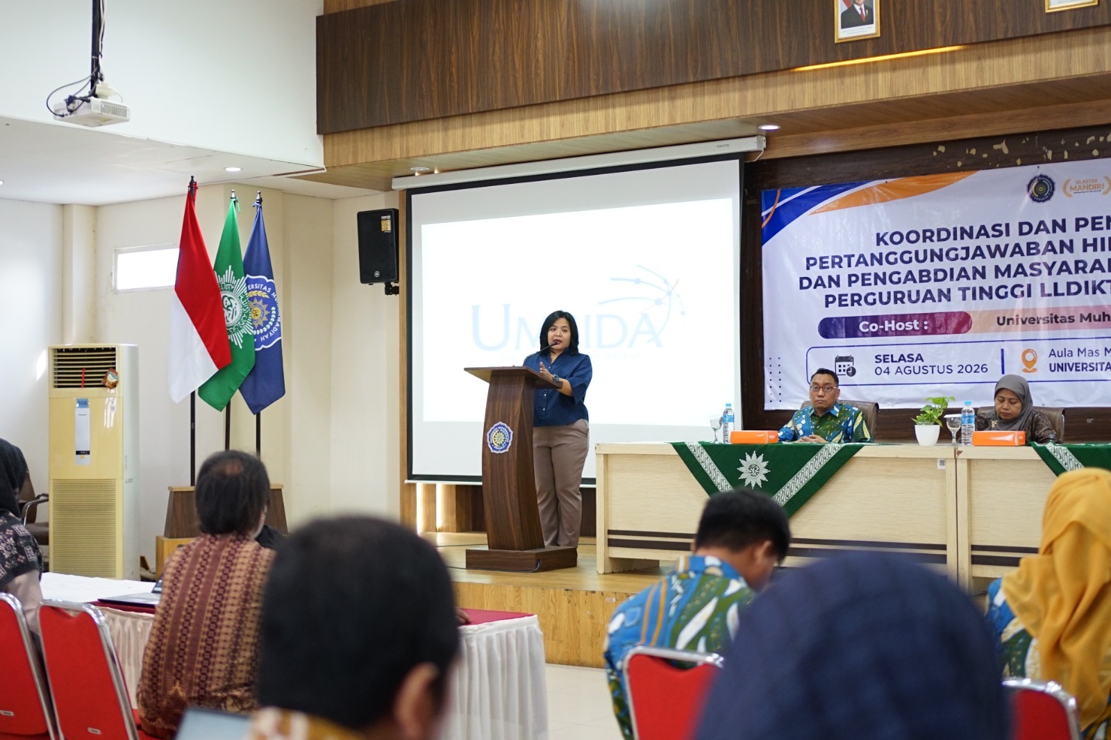 Umsida Jadi Tuan Rumah Penguatan Pertanggungjawaban Hibah Penelitian dan Pengabdian LLDIKTI VII