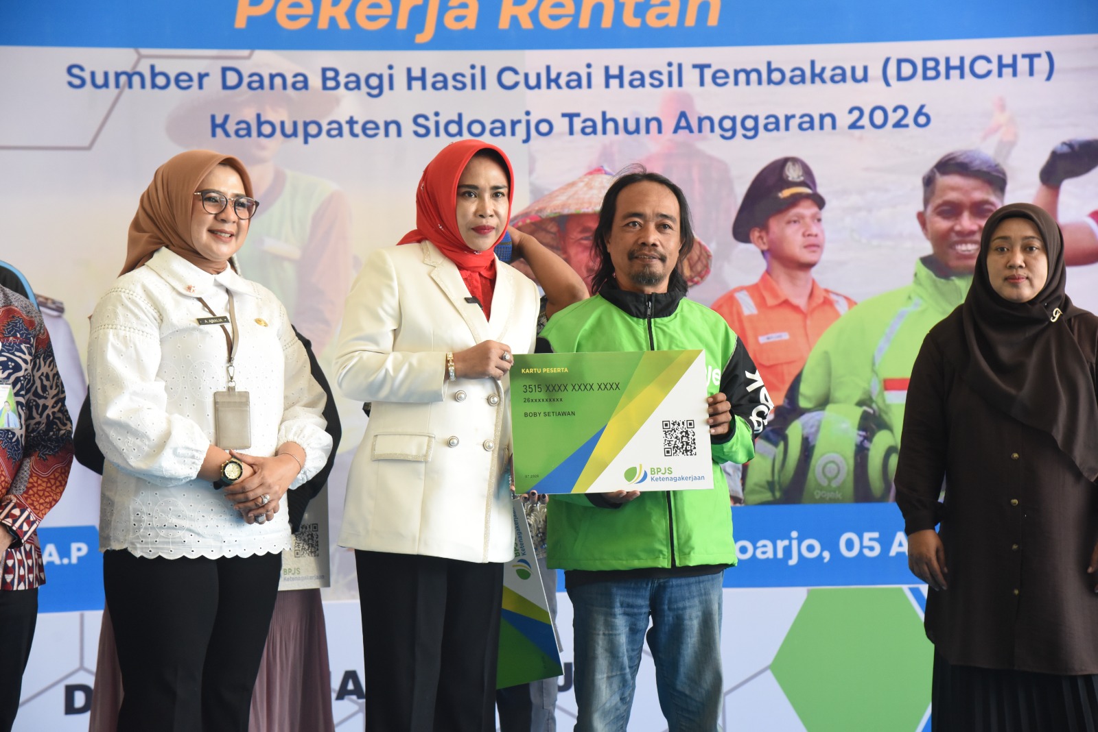 Lindungi Pekerja Rentan, Pemkab Sidoarjo Daftarkan 42.210 Peserta BPJS Ketenagakerjaan