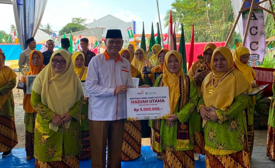 Dukung Aisyiyah Cadre Camp 2026, Lazismu Lampung Beri Hadiah Utama Rp5 Juta
