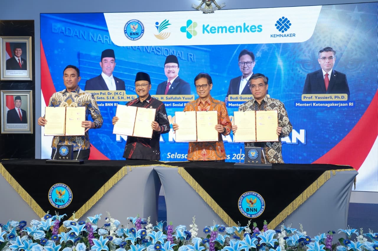 Kemnaker Siapkan Pelatihan dan Akses Kerja bagi Para Penyintas Penyalahgunaan Narkoba
