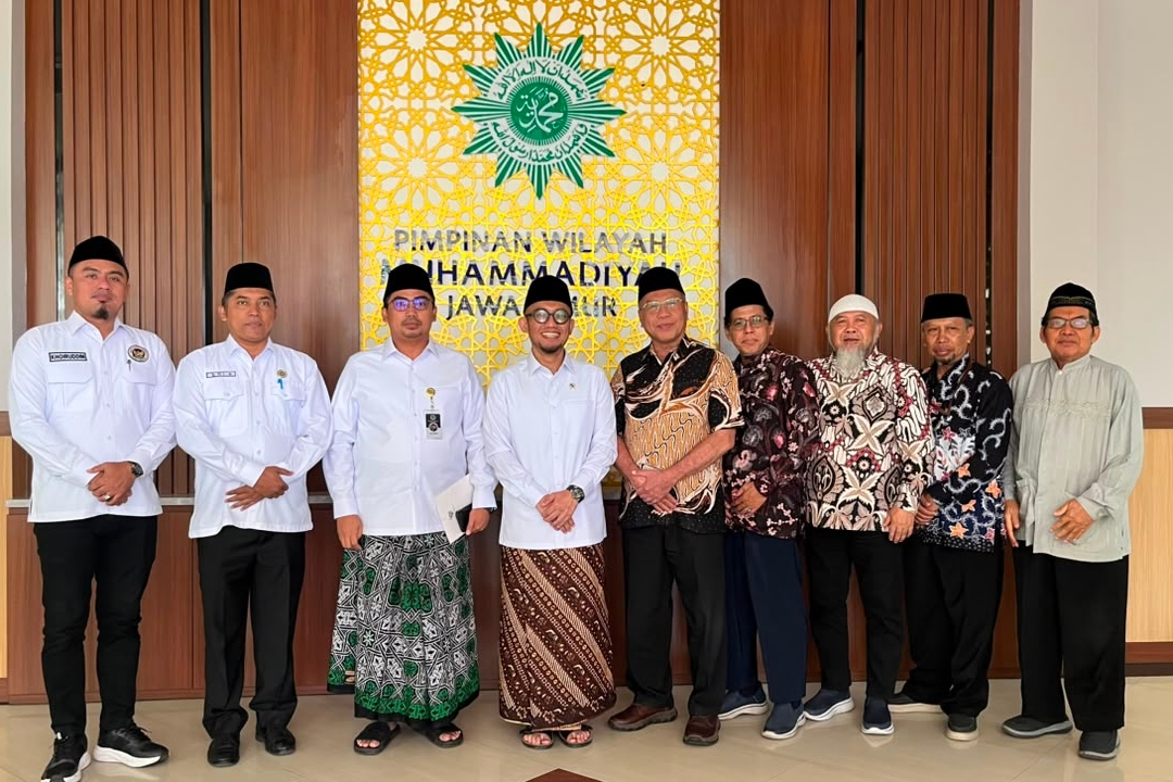 Wamenhaj Dahnil Anzar Kunjungi PWM Jatim, Bahas Dam Haji dan Pembinaan KBIHU