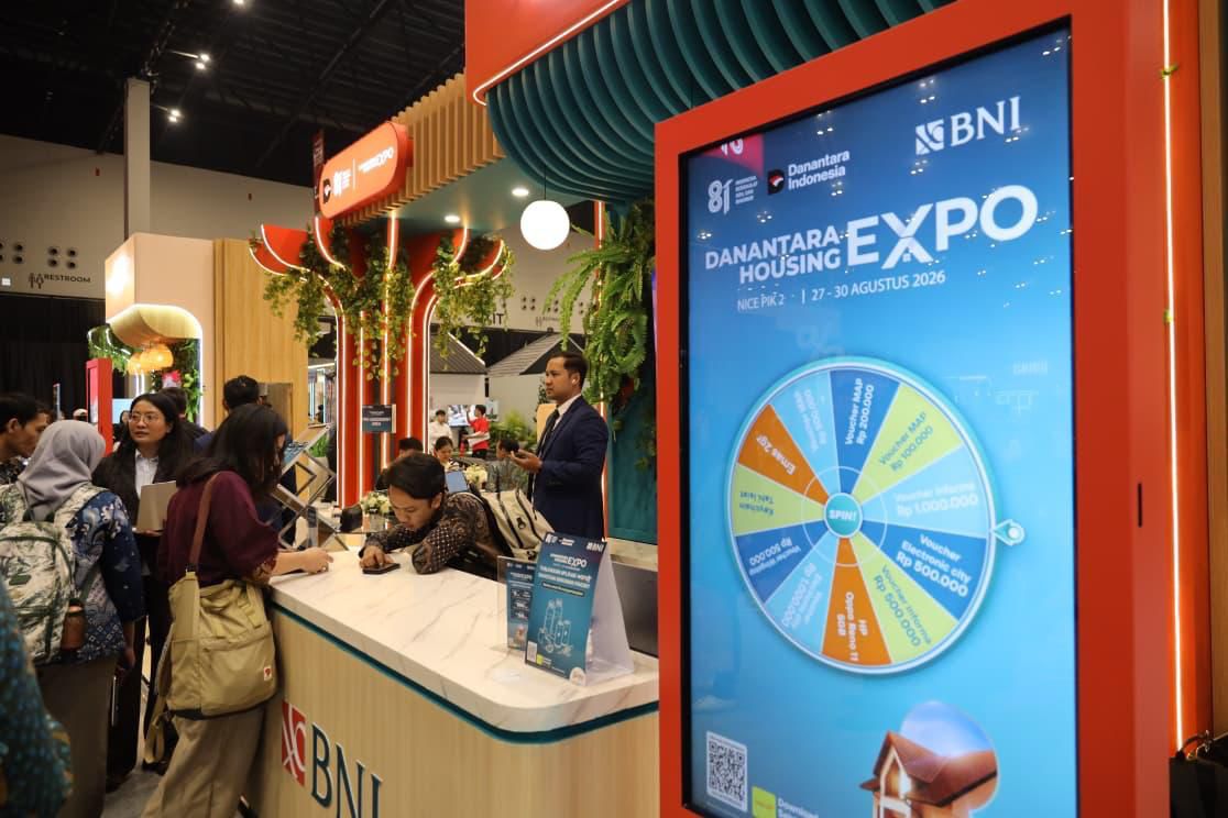 Ada KPR 2,75 Persen dan DP Mulai 1 Persen dari BNI di Danantara Housing Expo