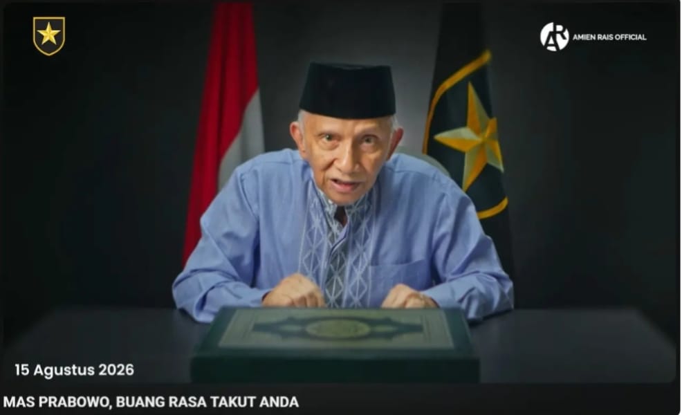 Amien Rais Kritik Prabowo: SDA Indonesia Terus Diangkut ke Luar Negeri
