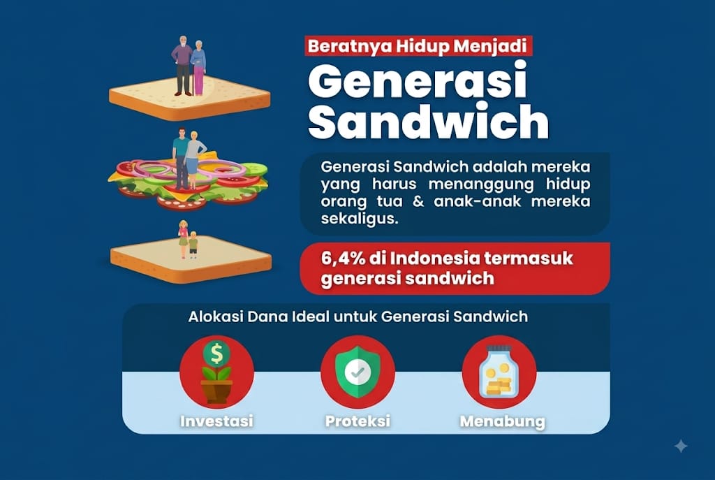 Generasi Sandwich Bebani Finansial dan Mental, Ini Solusi Ahli Cara Memutus Rantainya