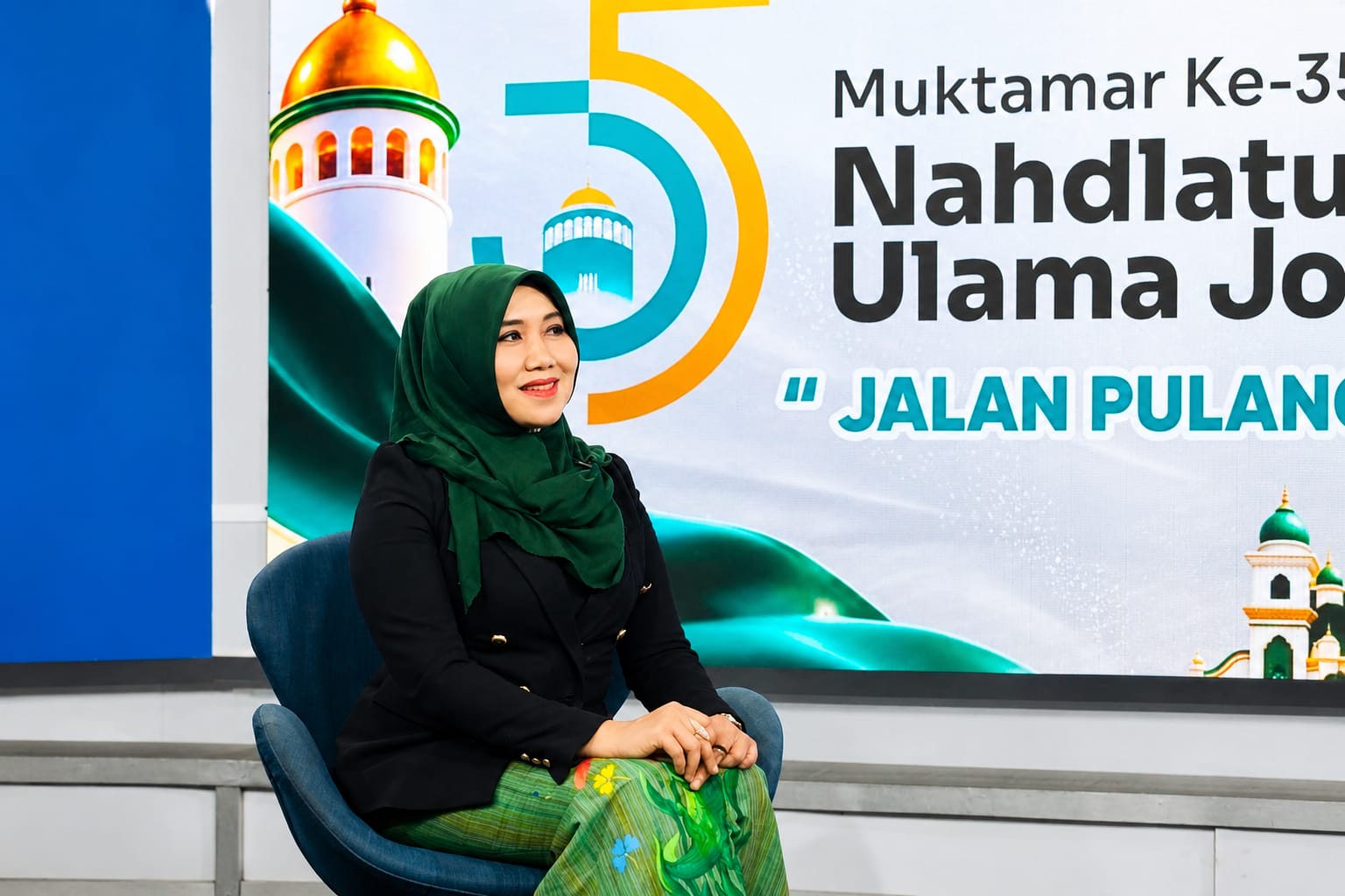 Tinjau Muktamar, Ning Lia: Fatayat Pegang Kendali Kultural Masa Depan NU