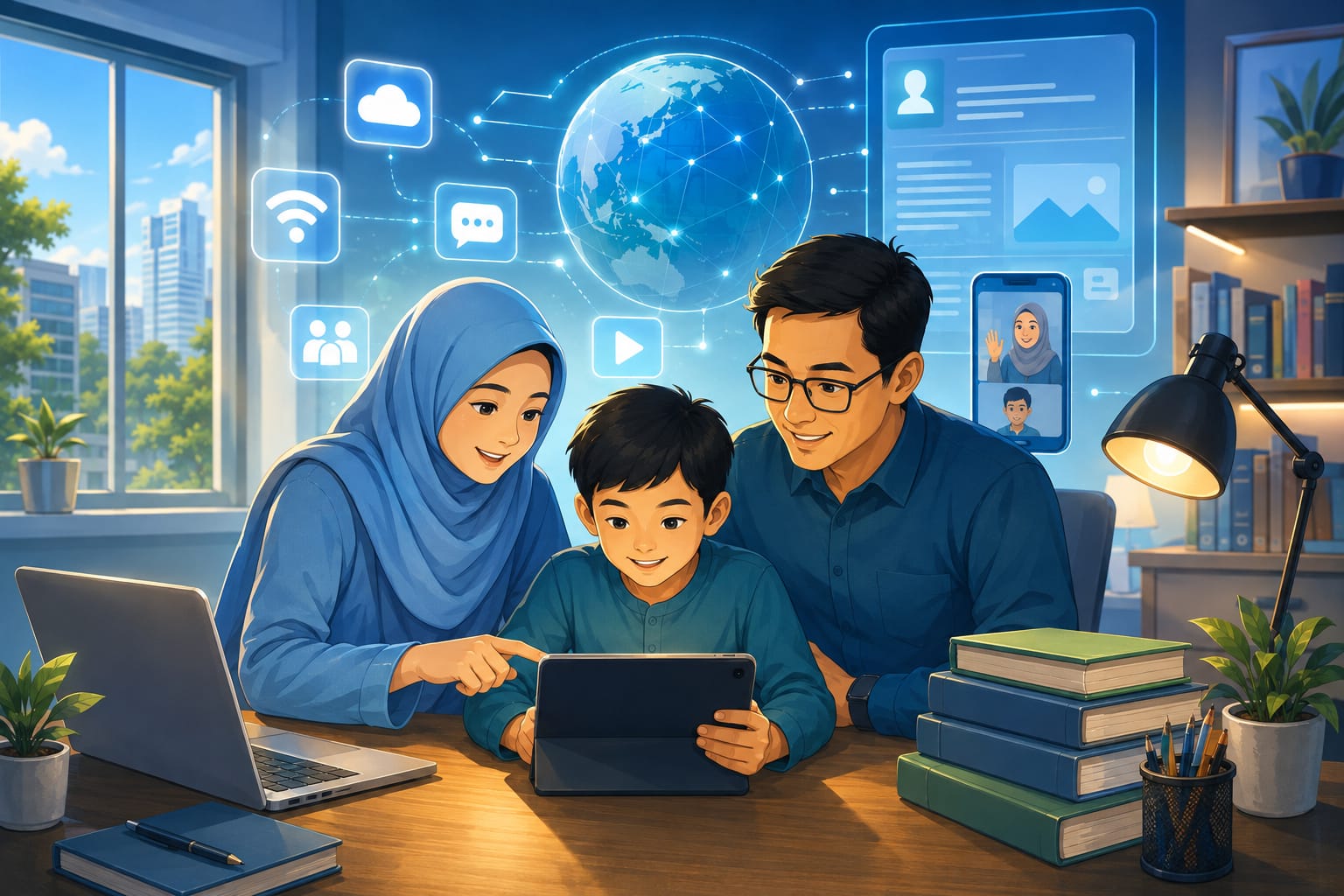 Pentingnya Keteladanan Orang Tua dalam Mendidik Anak di Era Digital