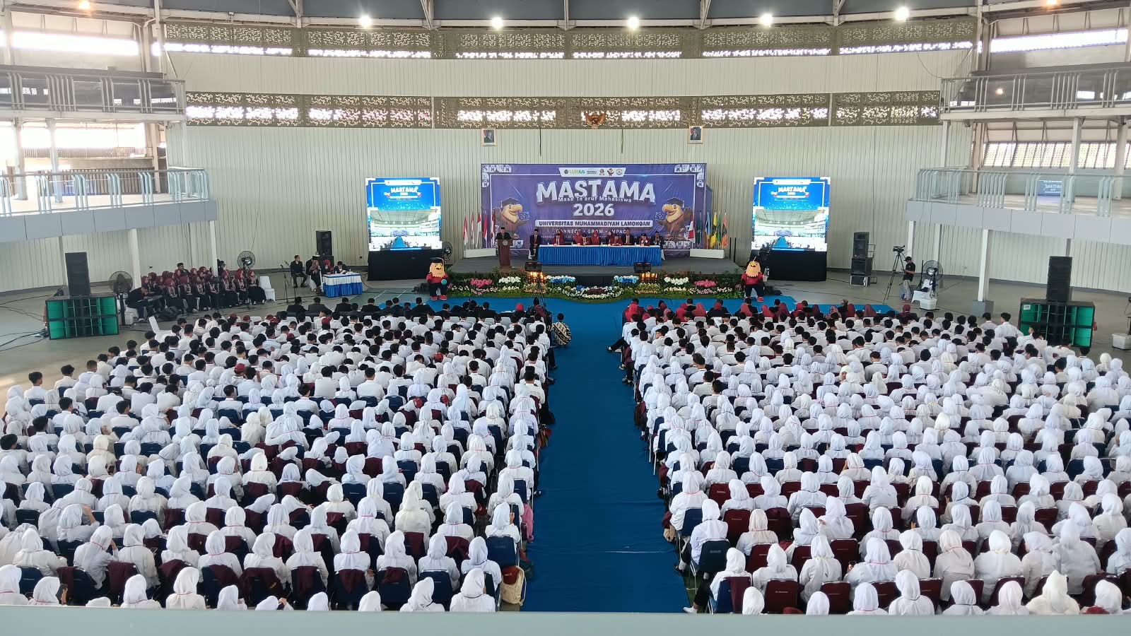 1.527 Mahasiswa Baru Ikuti Mastama 2026 UMLA, Rektor Sampaikan Tiga Bekal Utama Ini