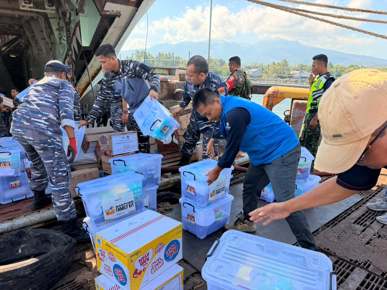 Bantuan Tahap Pertama Lazismu Jatim Tiba di Flores NTT, Didistribusikan ke Empat Posyan Muhammadiyah