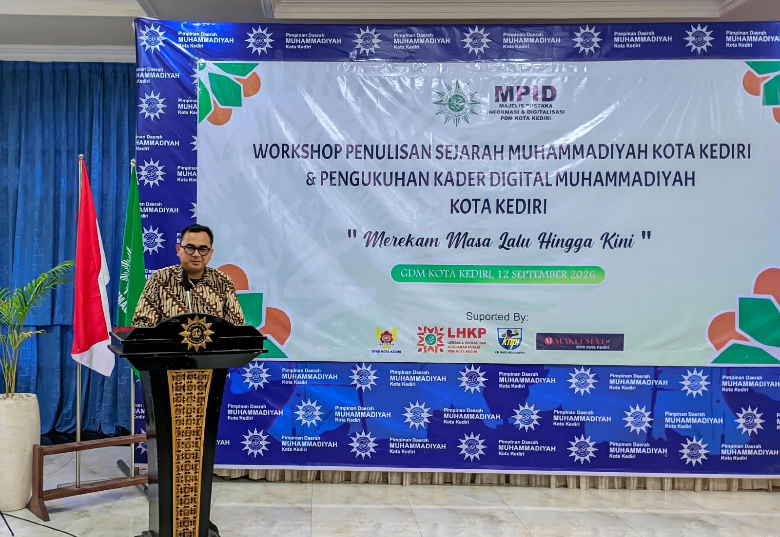 Anggota DPRD Kota Kediri Yuzar Rasyid Tekankan Budaya Digital dalam Penguatan Kader Muhammadiyah