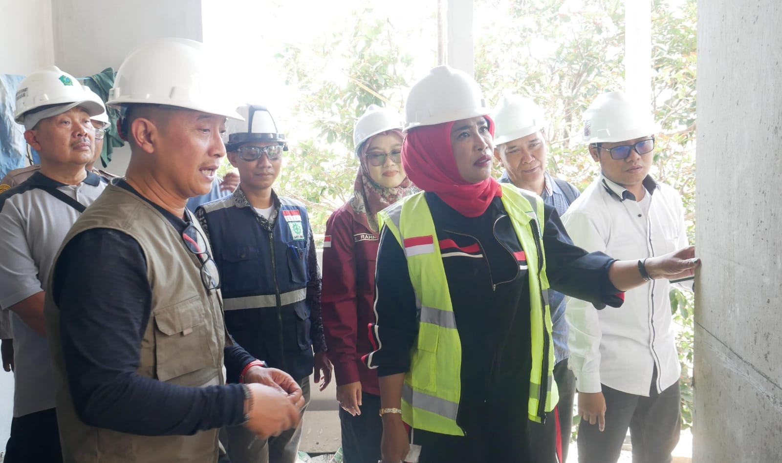 Sidak Pembangunan RSUD Sedati, Wabup Mimik Idayana: Progres Capai 25,471 Persen
