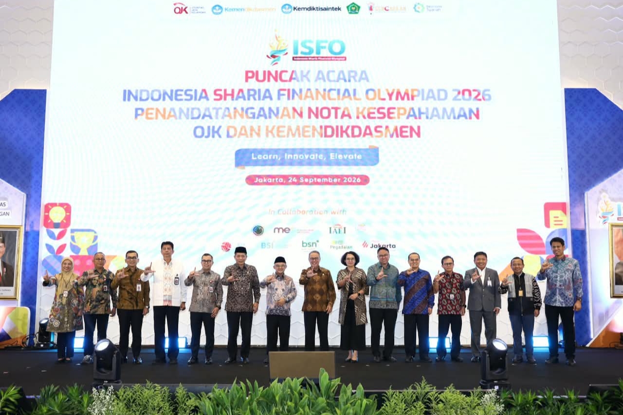 Mendikdasmen dan OJK: Ekonomi Syariah Harus Mendorong Kesejahteraan dan Distribusi Kekayaan